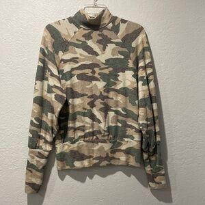 Maeve Camo Sweater